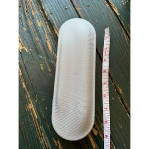 Philips Sonicare Electric Toothbrush Hard Travel Case White Woven Fabric A728